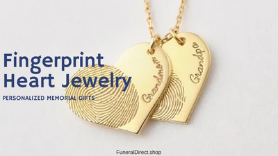 Keep Their Touch Close With Our Beautiful Fingerprint Heart Jewelry
