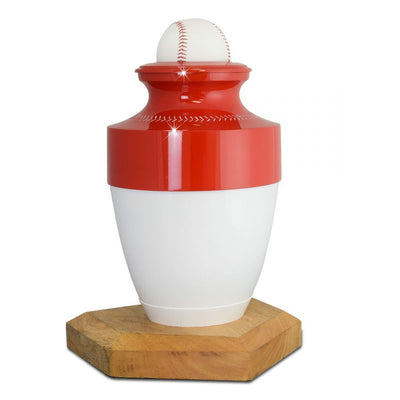 Home Run Baseball Cremation Urn