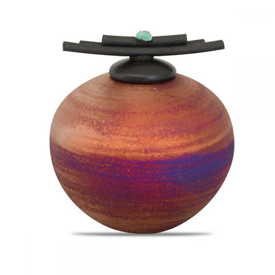 Earth's Memorial Keepsake Raku Urn