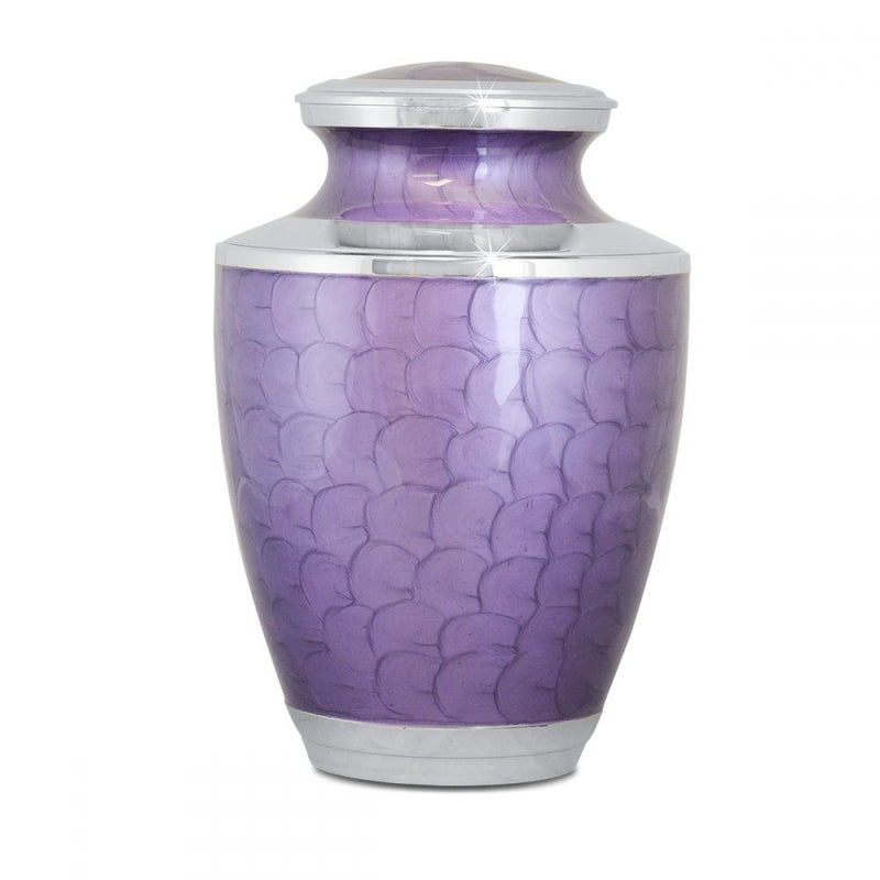 Purple Adult Brass Urn