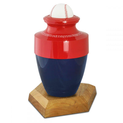 Home Run Baseball Cremation Urn