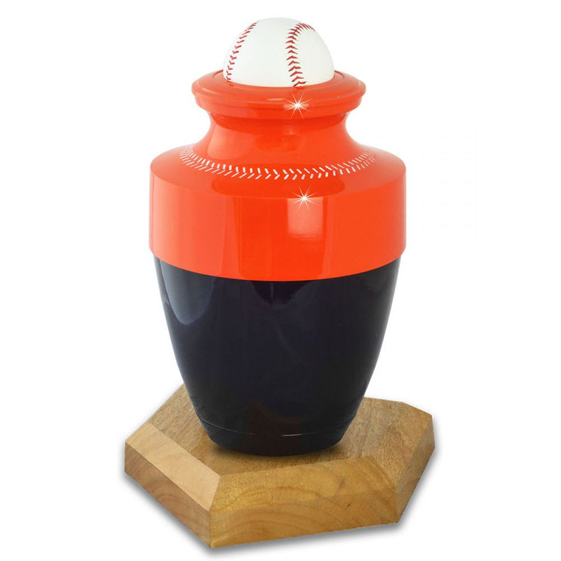 Home Run Baseball Cremation Urn