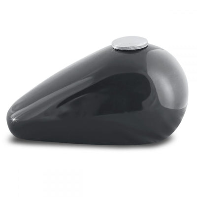 Jet Black Motorcycle Gas Tank Urn