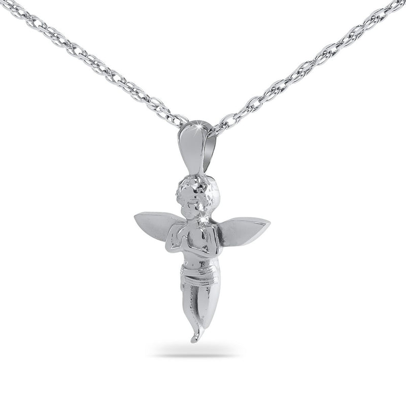 Baby Angel Cremation Necklace