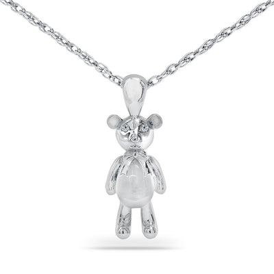Baby Bear Cremation Necklace