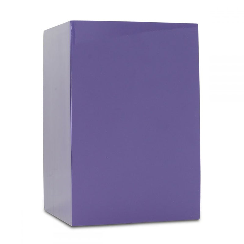 Nelson Purple Aluminum Urn