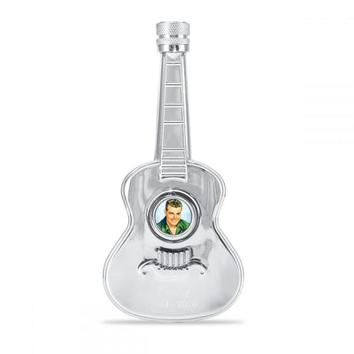 Silver Acoustic Guitar Keepsake Urn