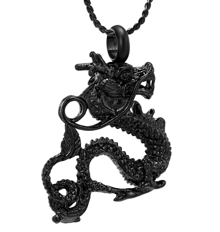 Mythical Dragon Cremation Necklace