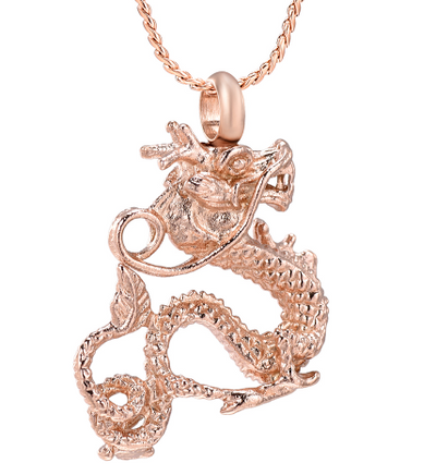 Mythical Dragon Cremation Necklace