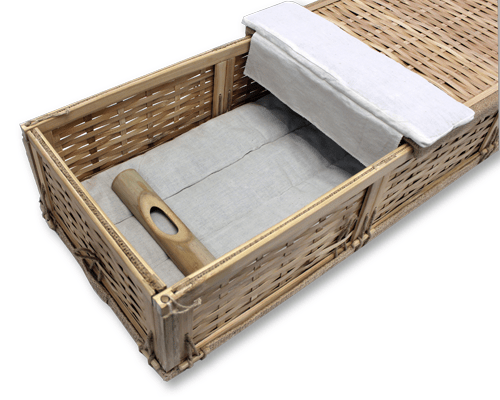 Bamboo Cremation Container