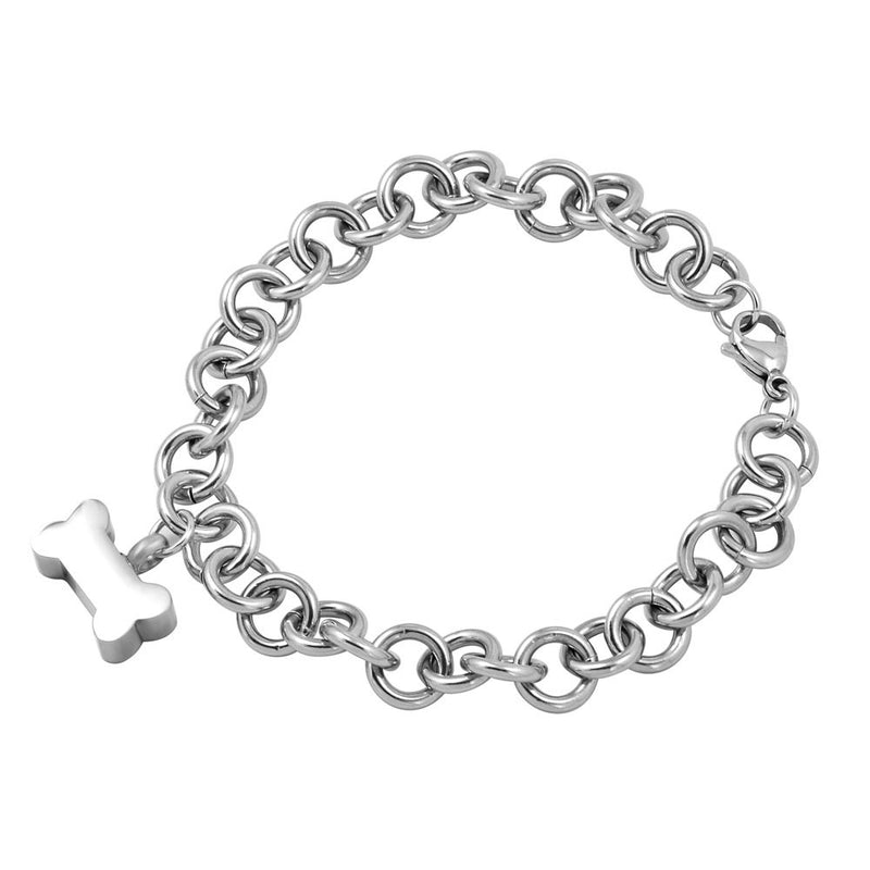 Dog Bone Pet Cremation Bracelet