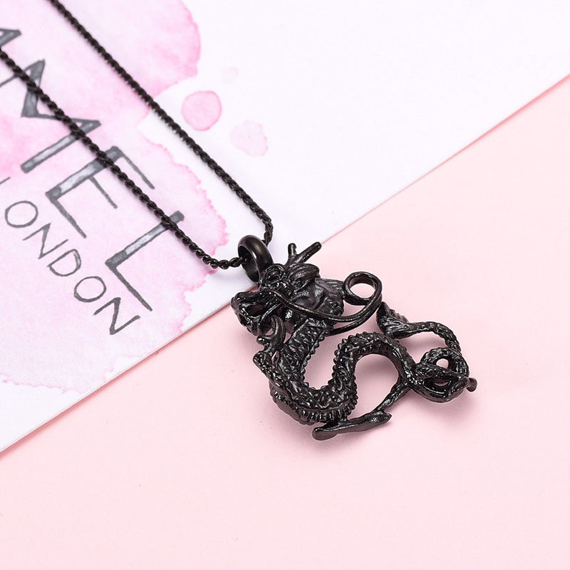 Mythical Dragon Cremation Necklace