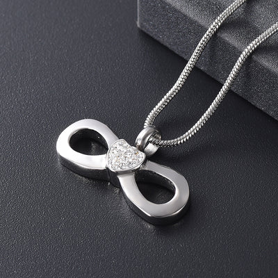 Love Infinite Heart Urn Necklace