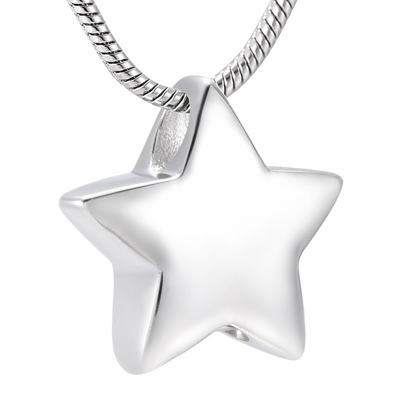 Mini Star Cremation Necklace