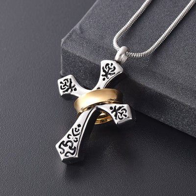 Perfect Harmony Cross Cremation Necklace