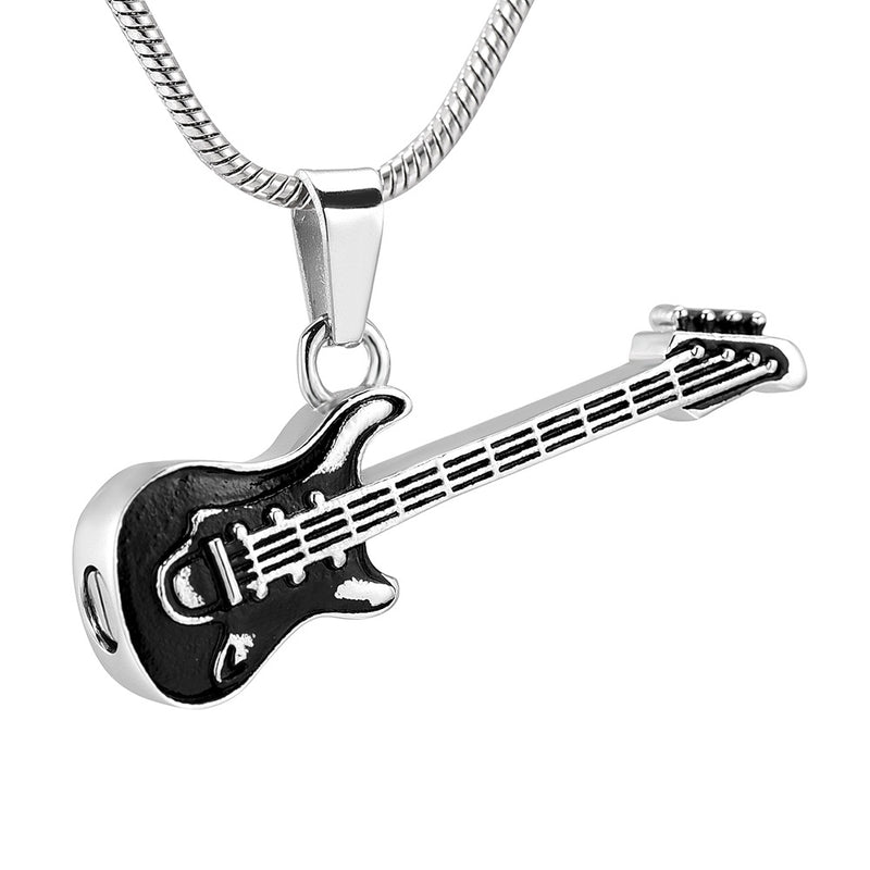 Electric Guitar Urn Necklace