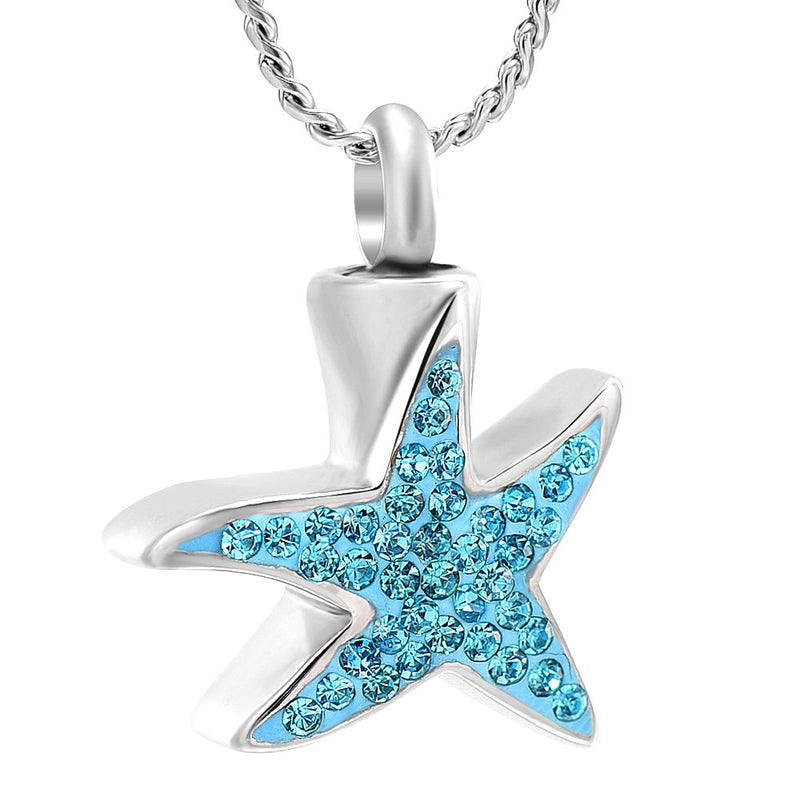 Shining Star Cremation Necklace