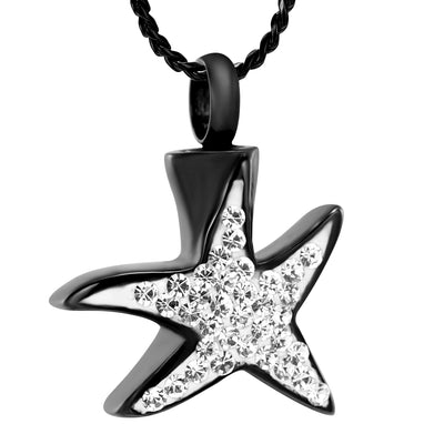 Shining Star Cremation Necklace