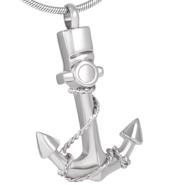 Sailing Anchor Urn Necklace
