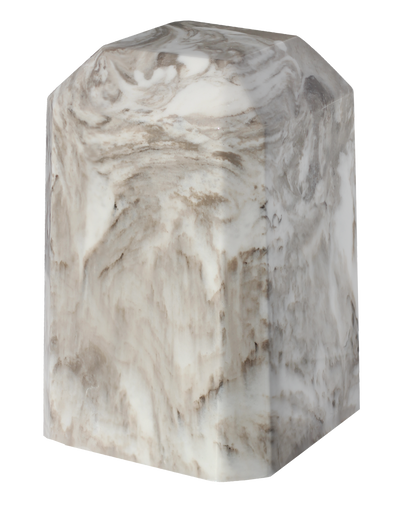 Perlato Keepsake Square Cultured Marble Urn