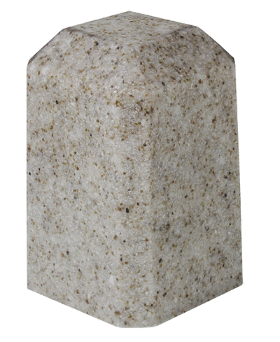 Sandstone Keepsake Square Cultured Marble Urn