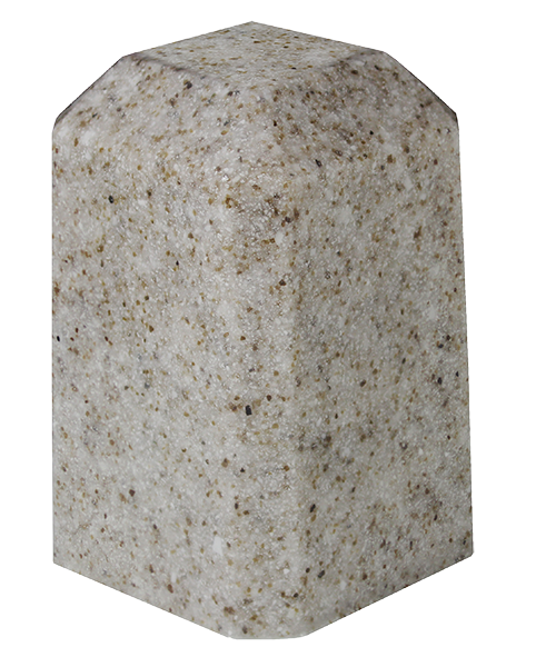 Sandstone Keepsake Square Cultured Marble Urn