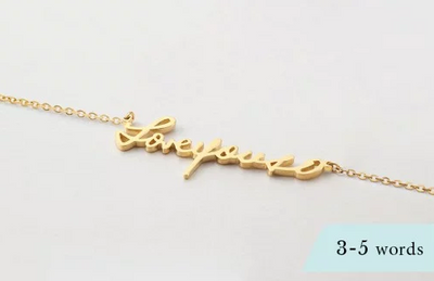 Personalized Handwriting Necklace