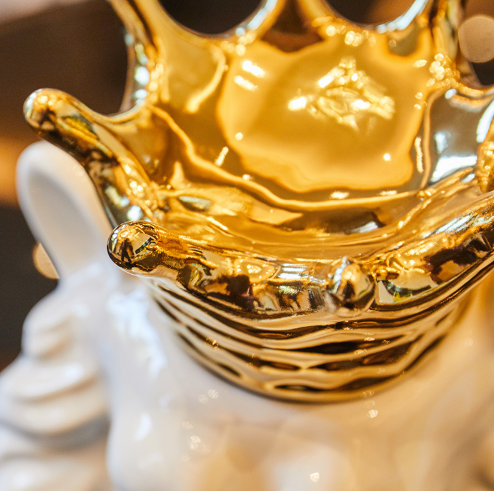 Lion King Ceramic Cremation Urn