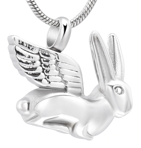 Sweet Angel Rabbit Urn Necklace