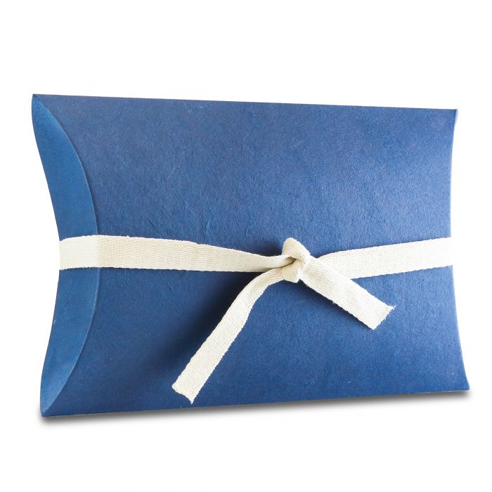 Simple Blue Pillow Water Burial Urn