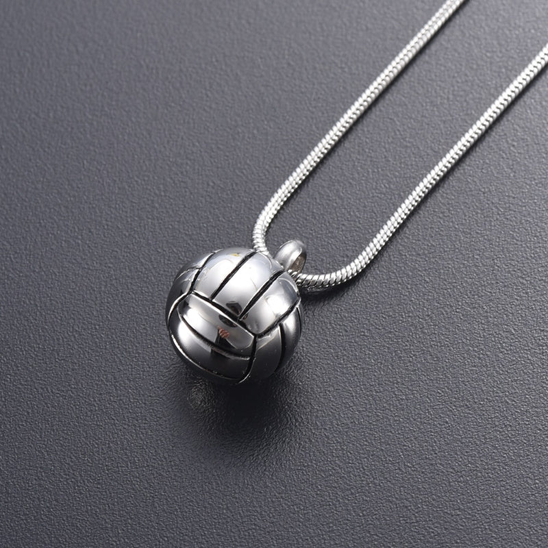Volleyball Cremation Necklace