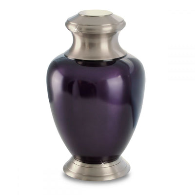 Modern Purple Urn