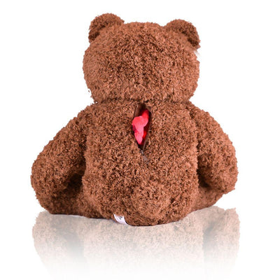 Dark Brown Teddy Bear Urn