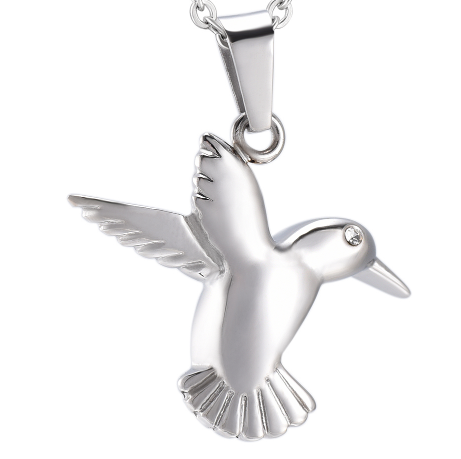 Little Hummingbird Cremation Necklace