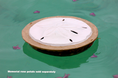 Sand Dollar Biodegradable Urn