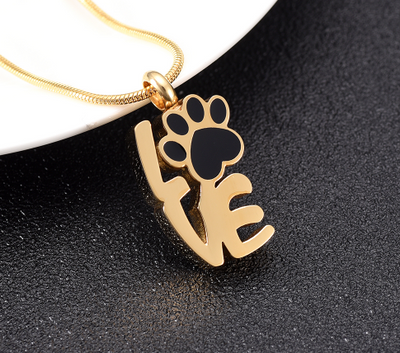 LOVE Pet Cremation Necklace